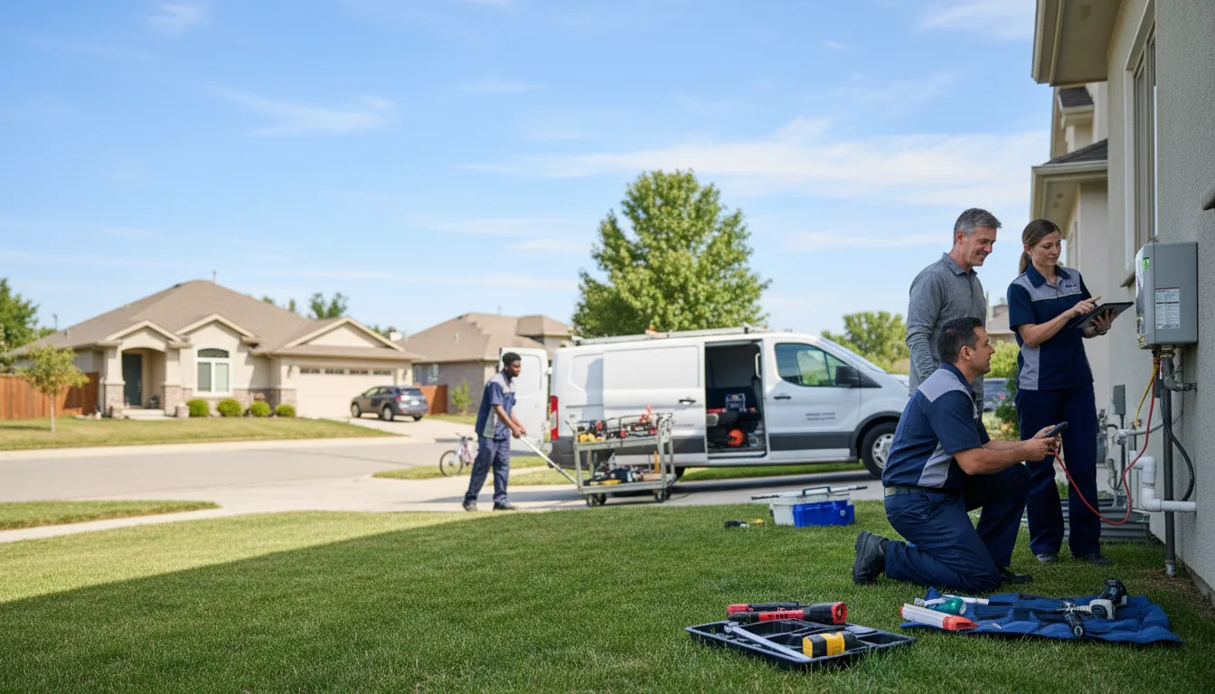 Tankless water heater service in Votaw, TX